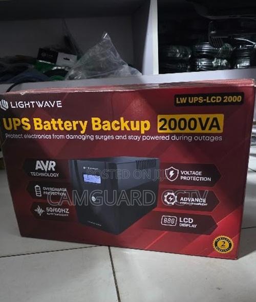 Lightwave 2kva Ups – Surge Protection Battery Backup for Electronics