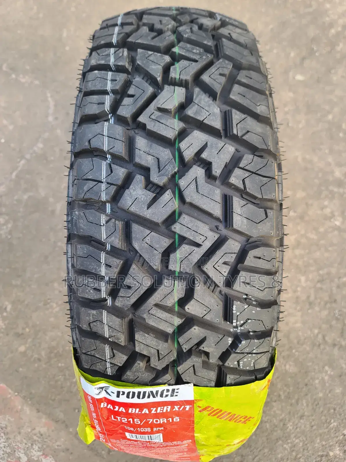 215/70 R16 X-Pounce Tyres Baja Blazer X/T 8pr