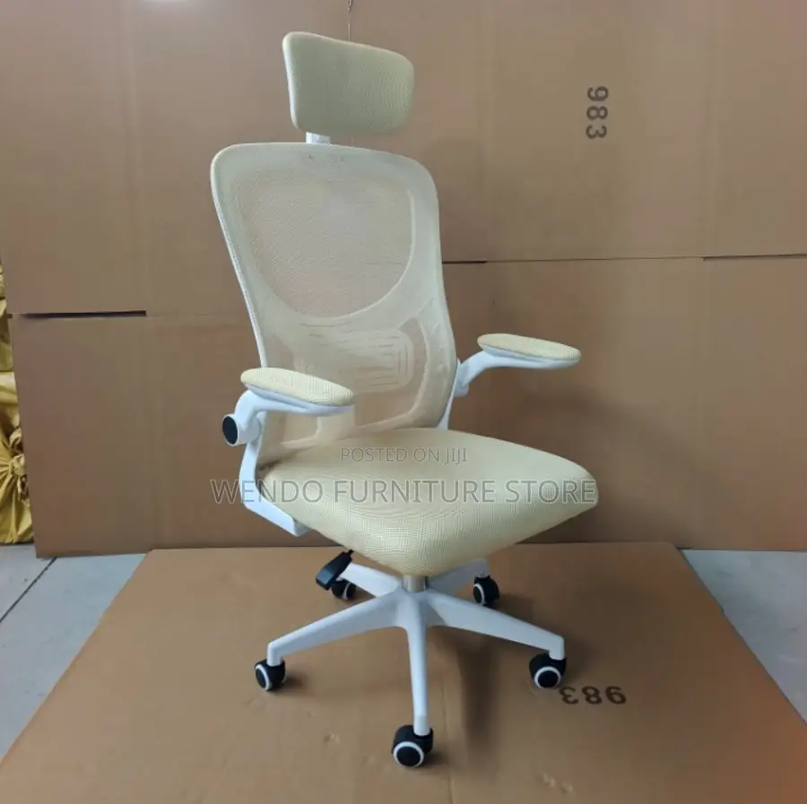 Office Chairs; Flip Armrests Orthopedic Office Chairs