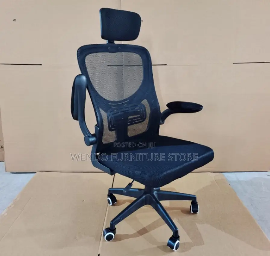 Office Chairs; Flip Armrests Orthopedic Office Chairs