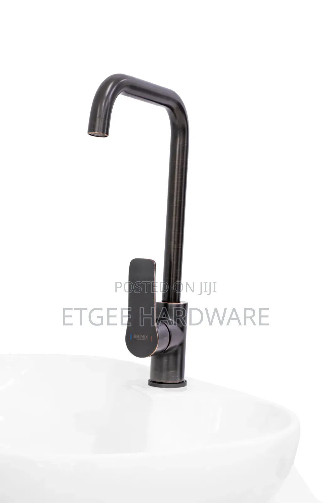 The Brimix Black Kitchen Mixer Tap 55249b