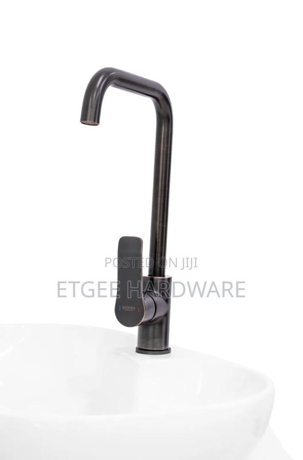 The Brimix Black Kitchen Mixer Tap 55249b