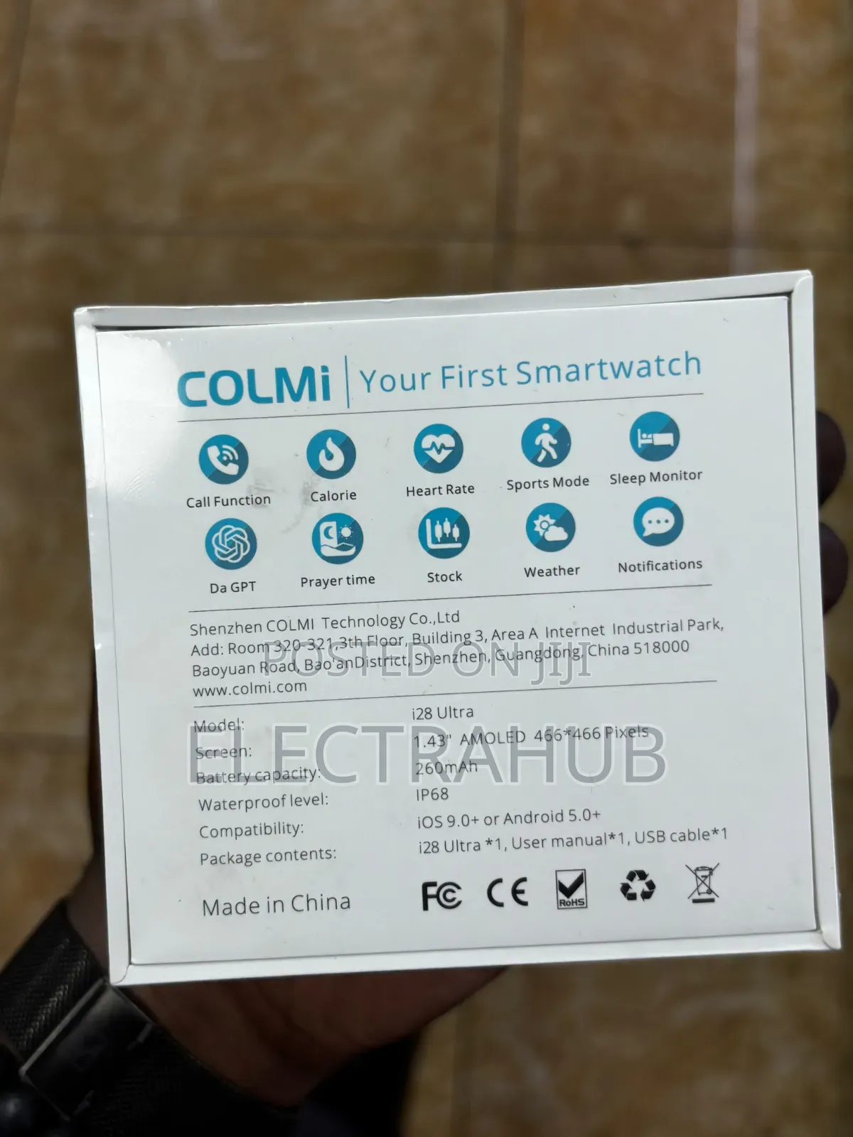 Colmi I28 Ultra Watch Brand New Sealed