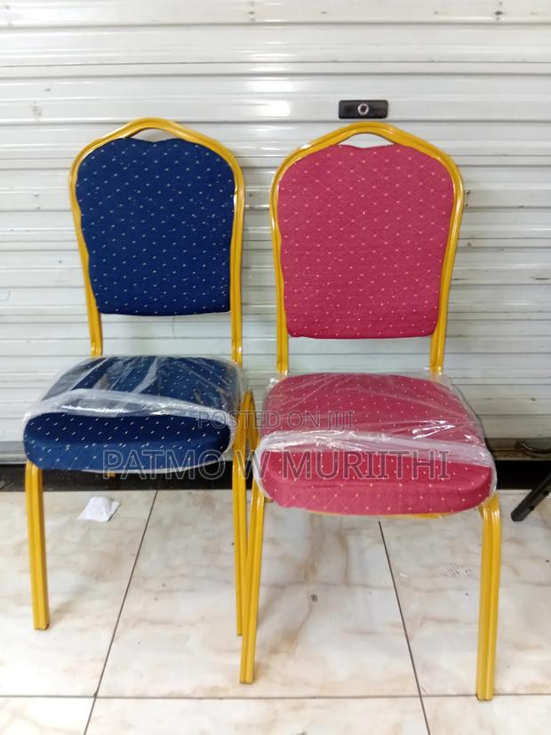 Conference Banquet Chair With Cushioned Seat - Heavy Duty Metal Frame