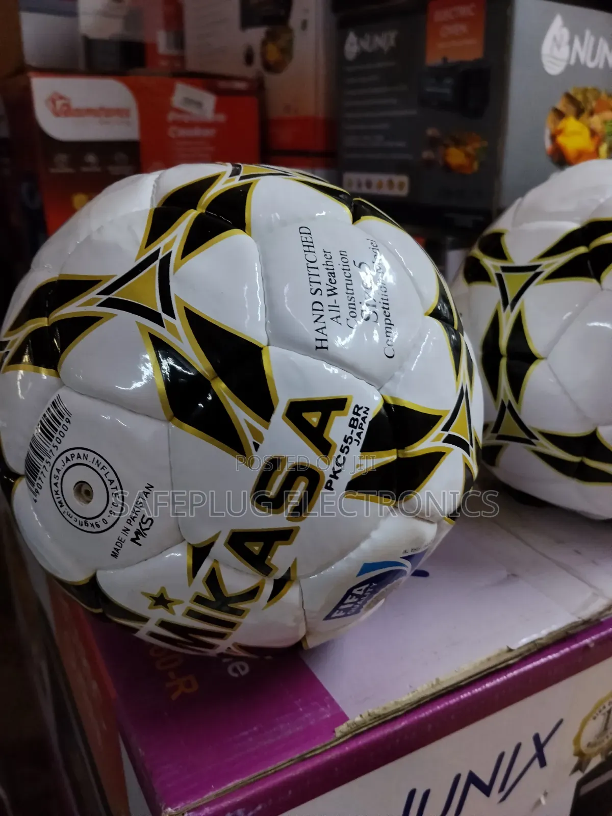 Mikasa Football Size 5 – Durable High Quality