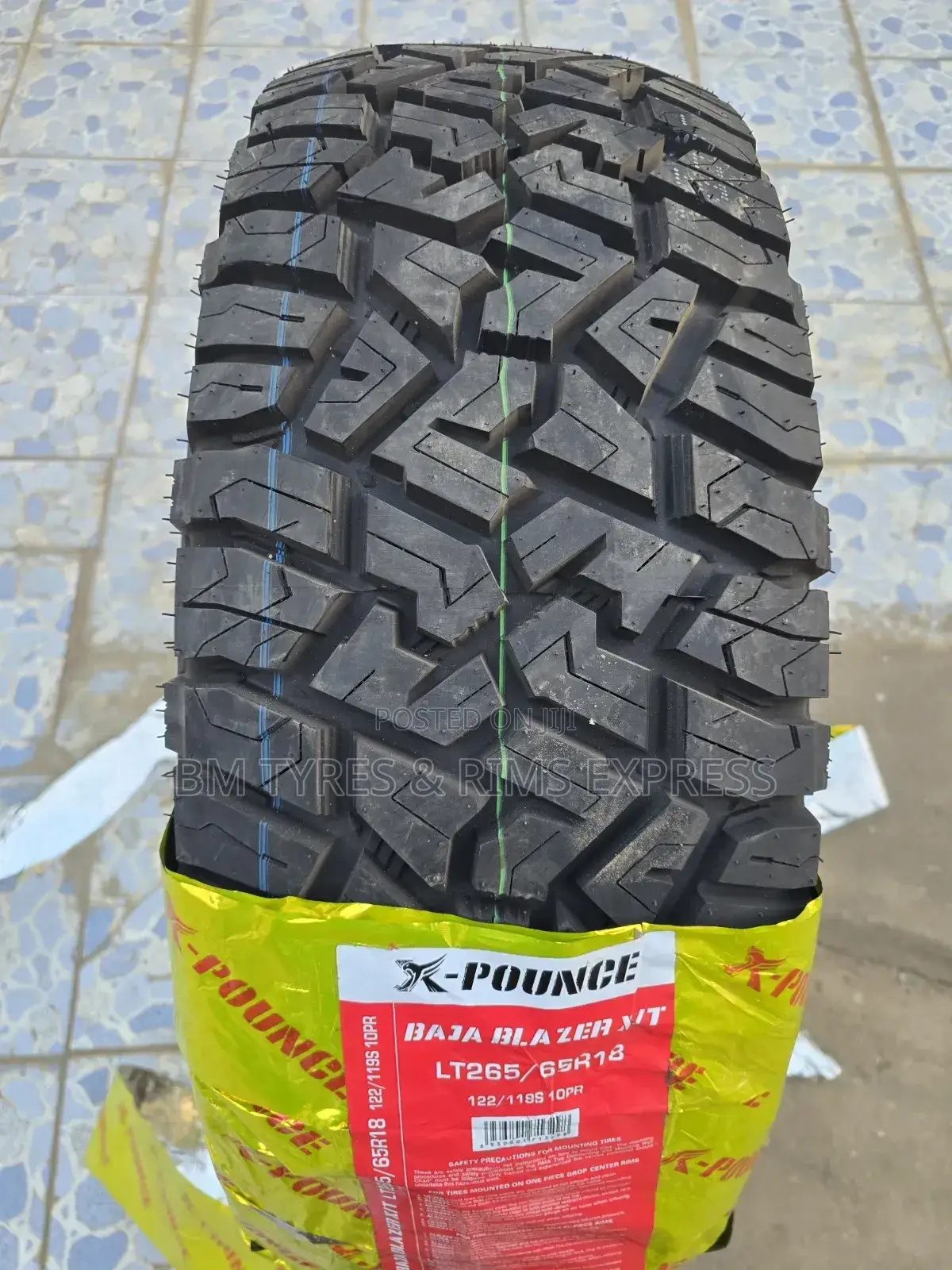 265 /65 R18 X-Pounce Tires (All Terrein)