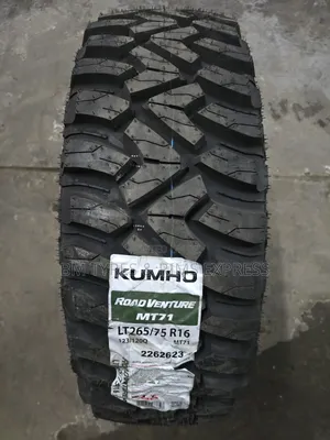 265 /75 R16 Khumo Tires (Mud Terrein) Korea.