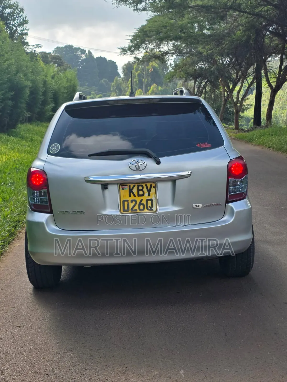 Toyota Corolla Fielder 2007 Silver