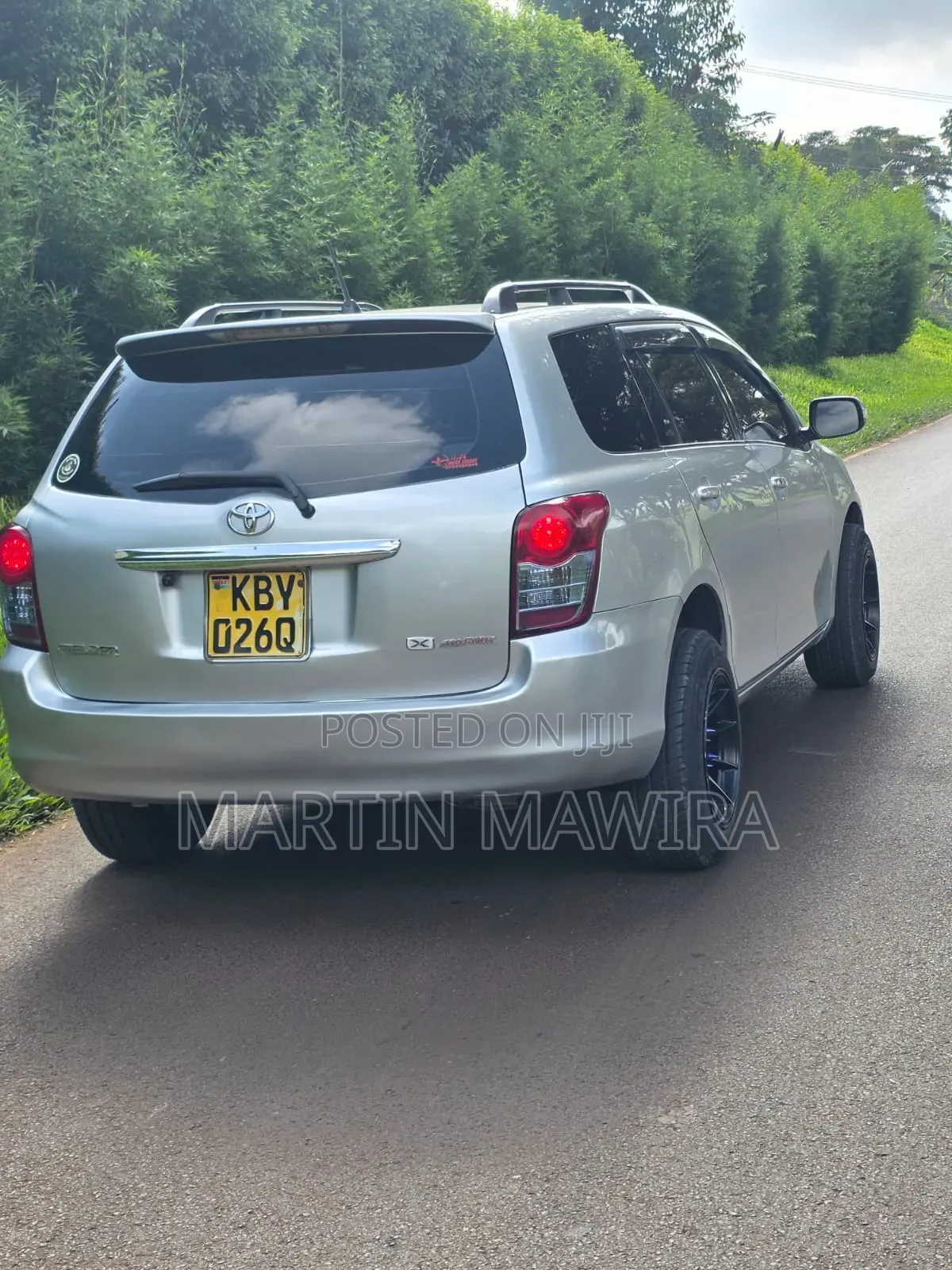 Toyota Corolla Fielder 2007 Silver