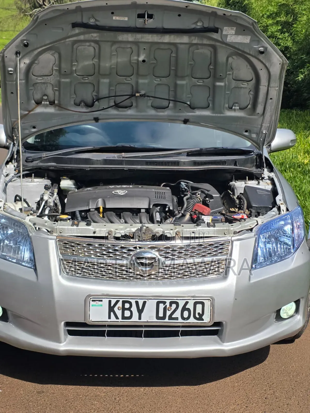 Toyota Corolla Fielder 2007 Silver