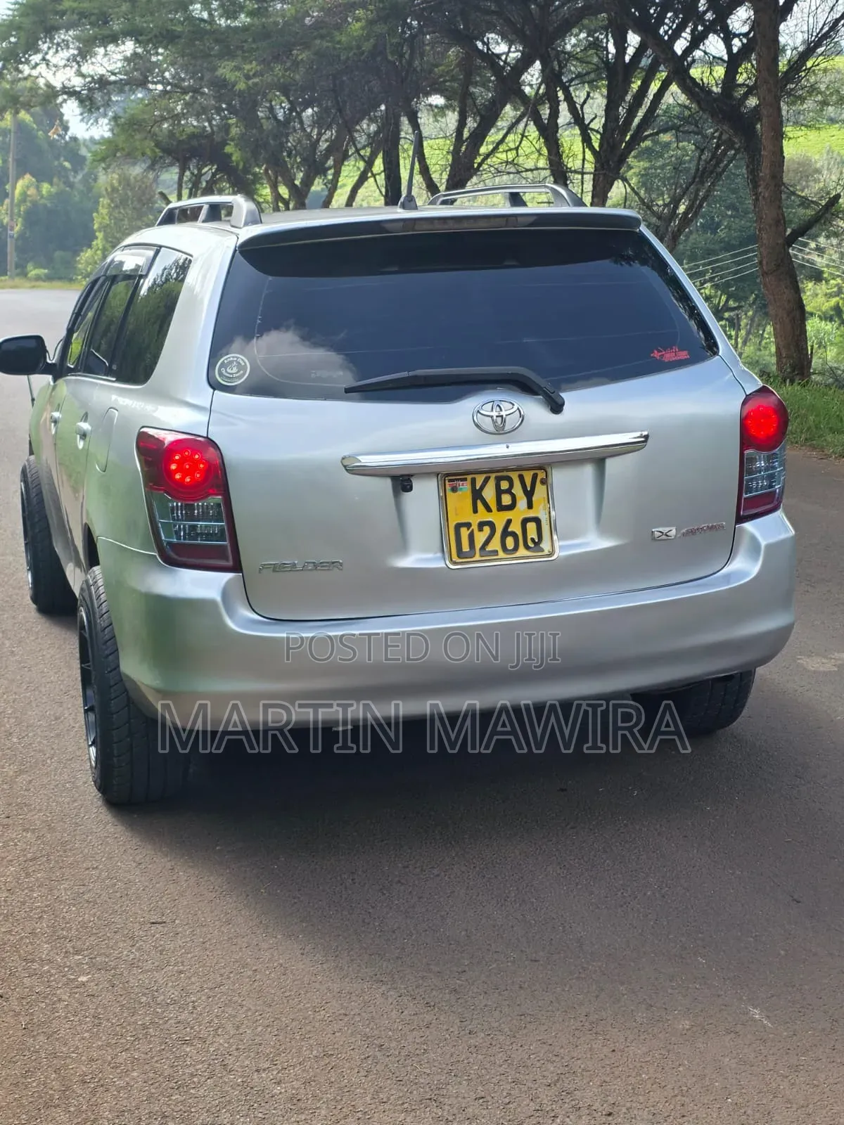 Toyota Corolla Fielder 2007 Silver