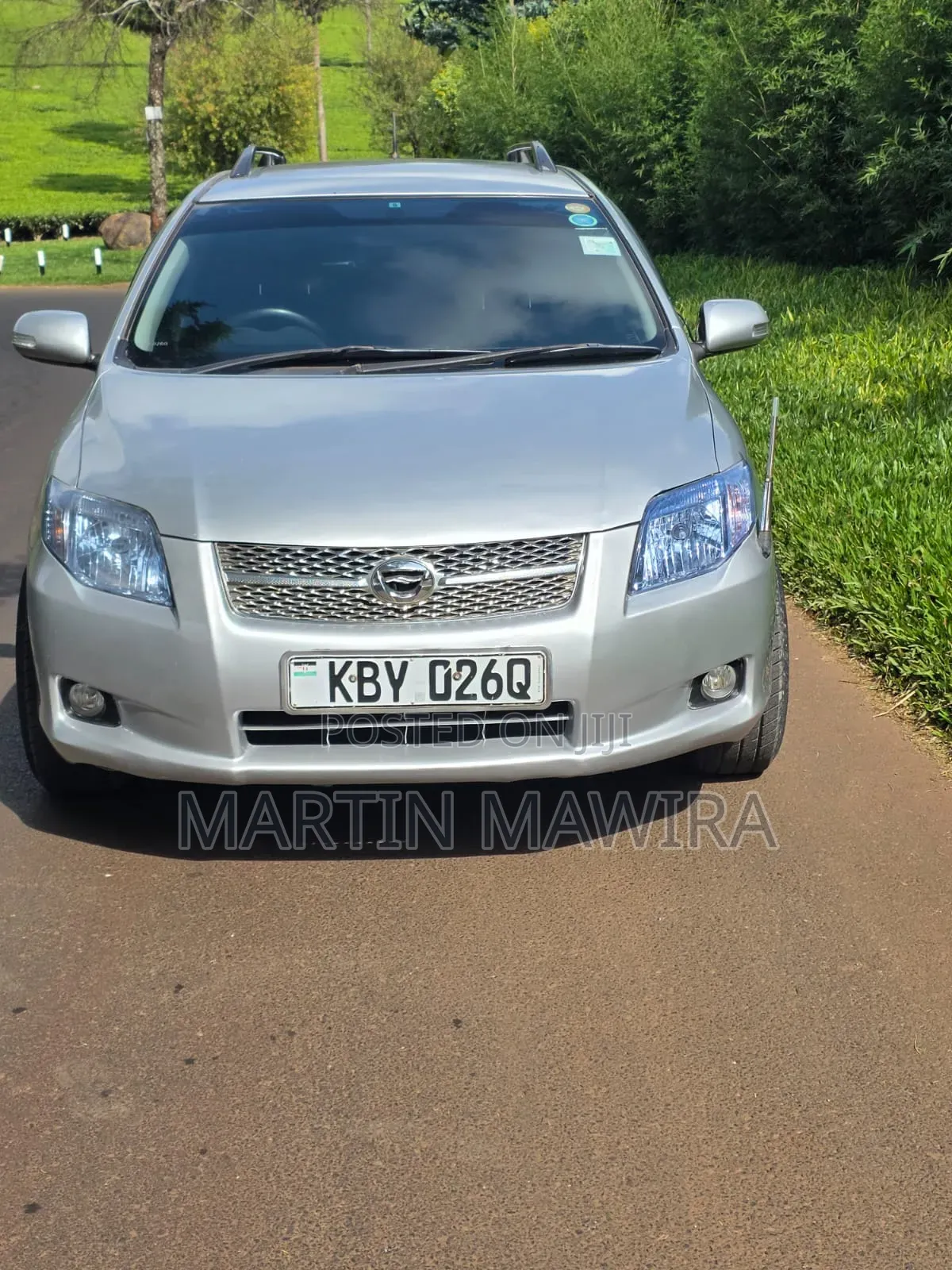 Toyota Corolla Fielder 2007 Silver