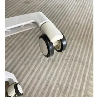 Home Chairs; Clear Swivel Rotating Dining Chairs