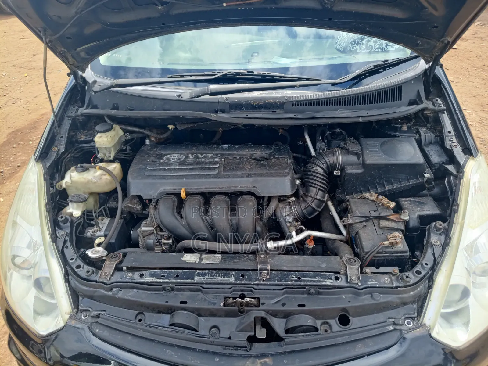 Toyota Wish 2007 Black