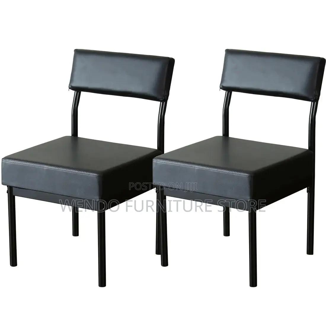 Office Chairs; Leather Armless Tosca Tuffed Office Chairs