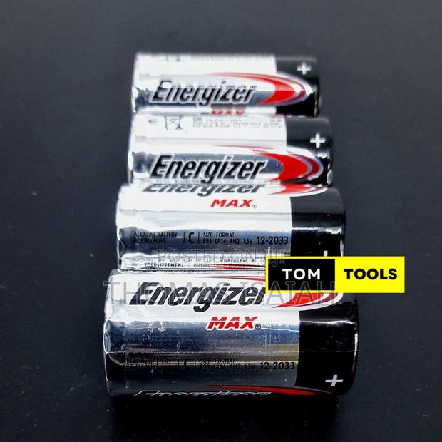 4pcs Energizer Size C Alkaline Batteries - thumbnail 4