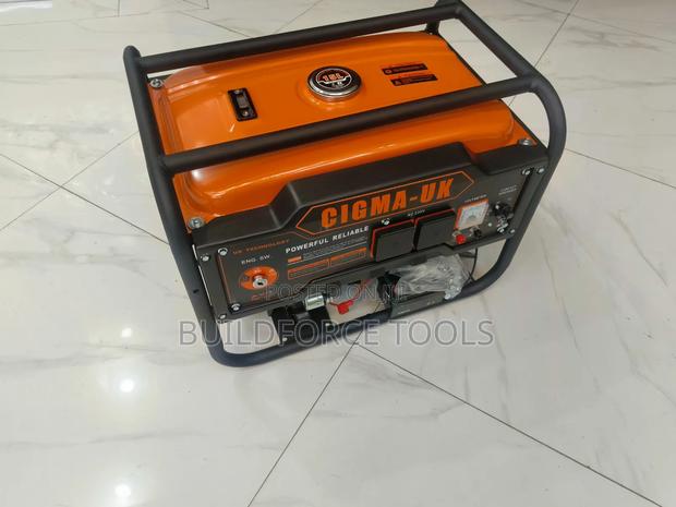 6 Kva Petrol Powered Open Generator - thumbnail 3