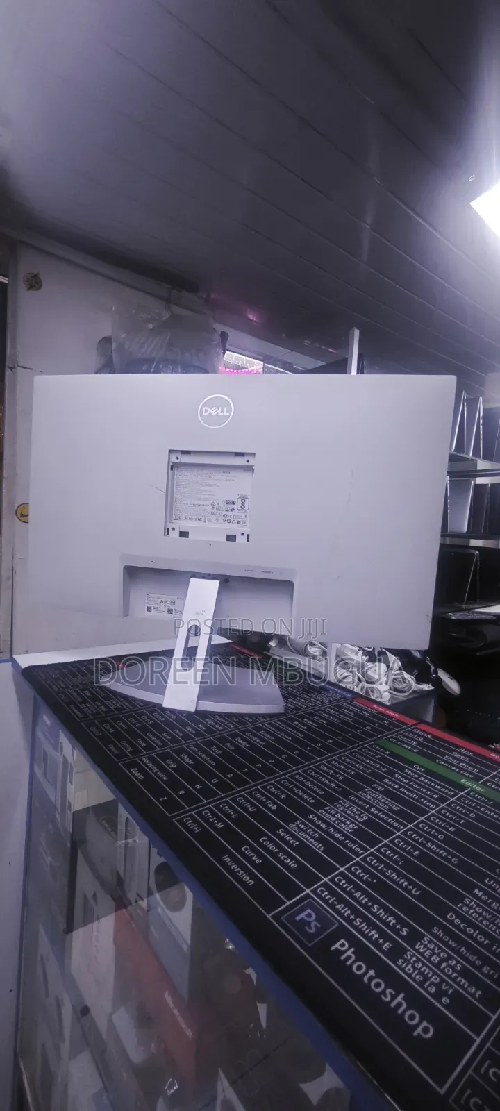 White Dell 27 Inches Frameless