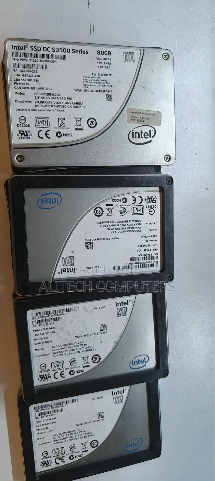 SSD 2.5 80gb