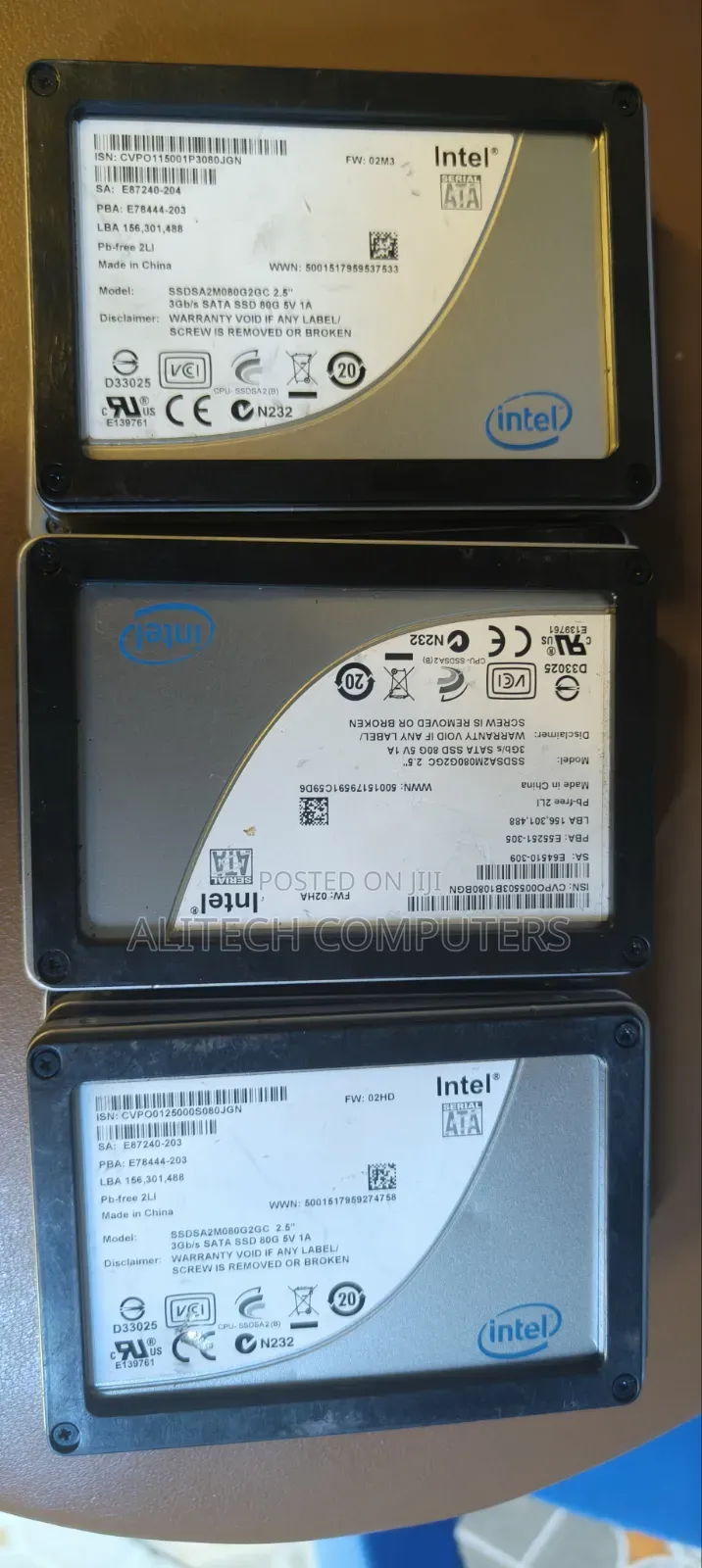 SSD 2.5 80gb