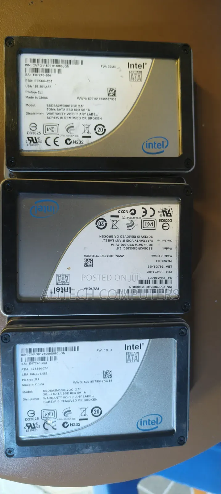 SSD 2.5 80gb
