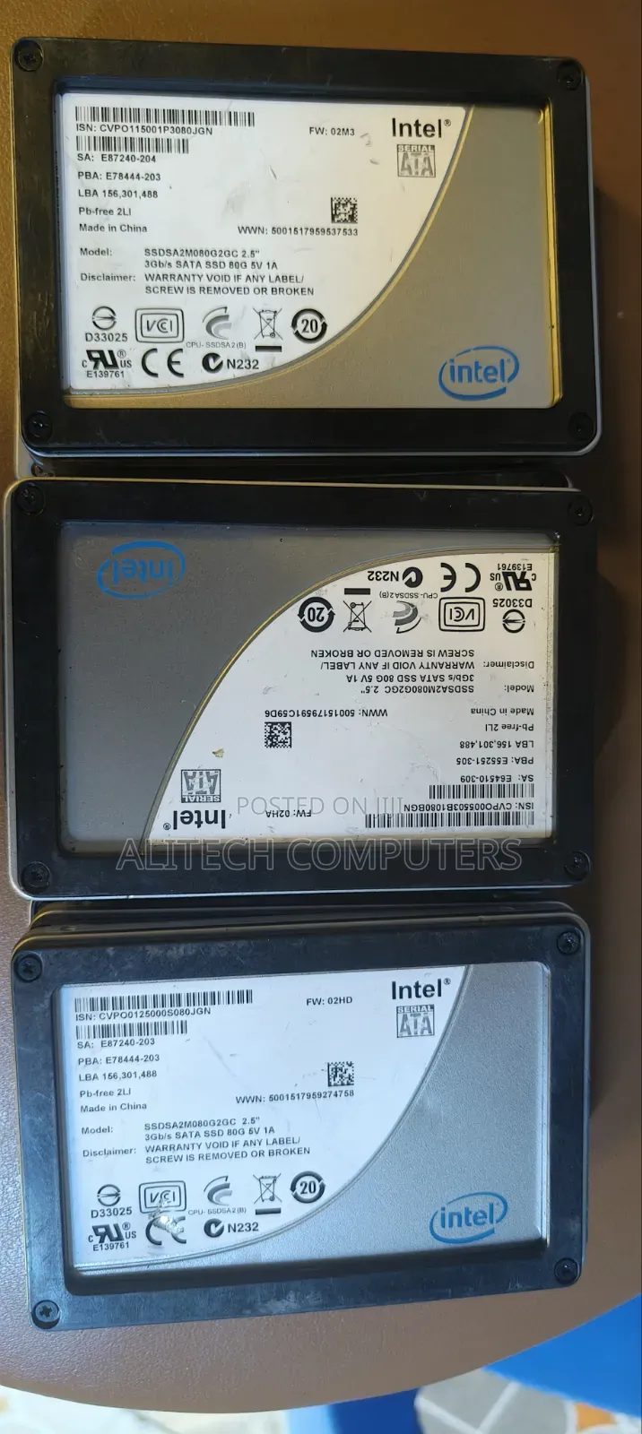SSD 2.5 80gb