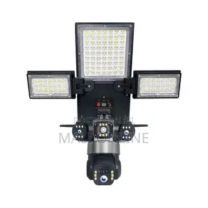 3 Lens Solar Light Camera 9mp Ip66 Wifi 4g 2-Way Audio Motion Detectin