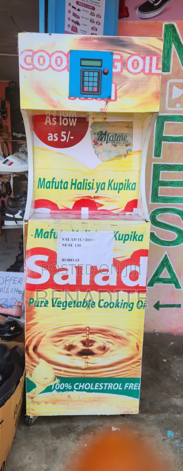 Salad (Cooking Oil Dispenser Machine)