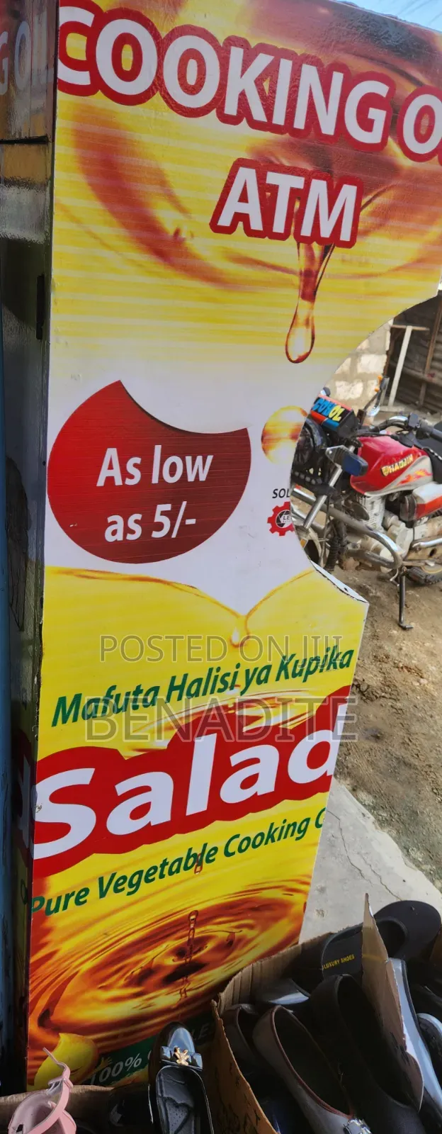 Salad (Cooking Oil Dispenser Machine)