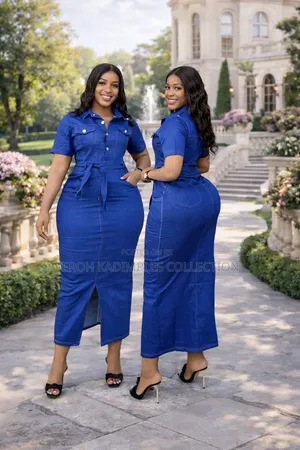 Elegant Denim Dresses for Ladies