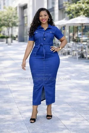 Elegant Denim Dresses for Ladies
