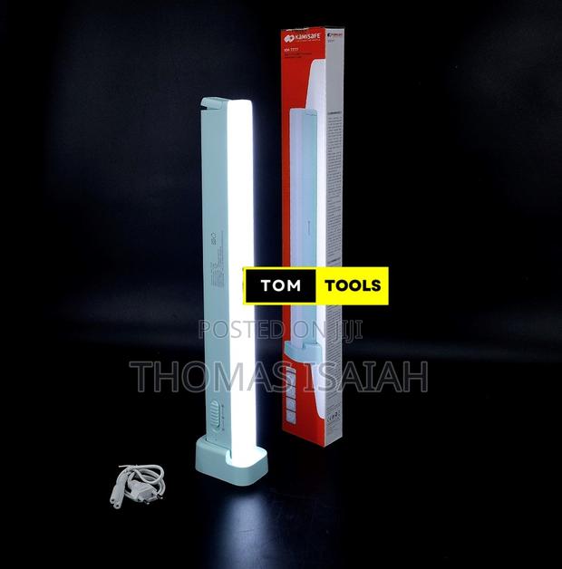 Kamisafe Km 7777 Rechargeable Emergency Light Tube With Stand - thumbnail 5