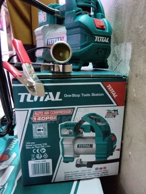 Total 140psi Auto Air Compressor – 10bar, 12v- Ttac1406