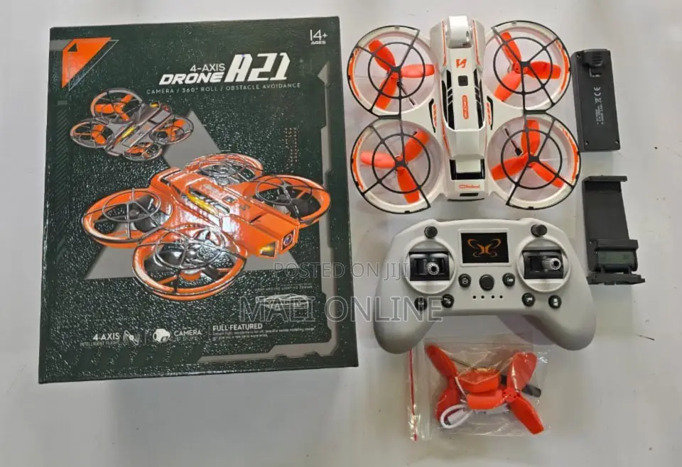 A21 Pro FPV Drone Quadcopter 180° Esc Hd Camera, Brushless Motor,