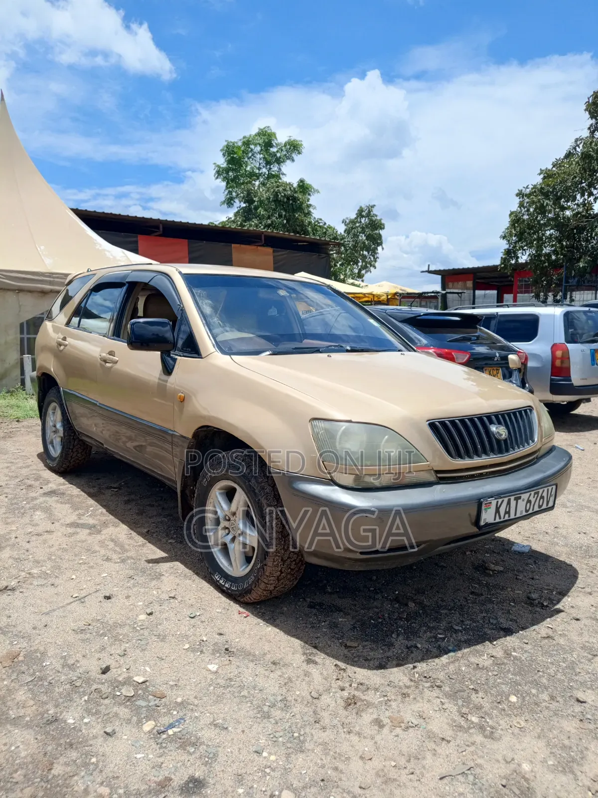 Toyota Harrier 2002 Beige