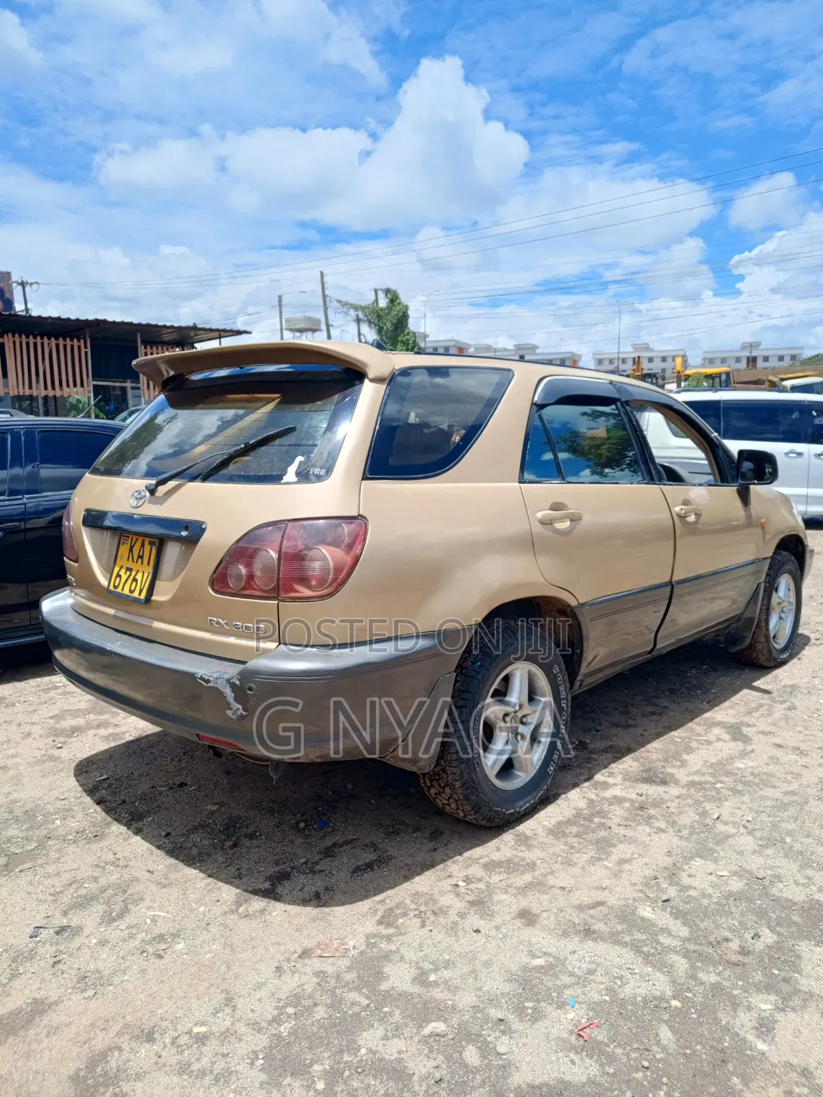 Toyota Harrier 2002 Beige
