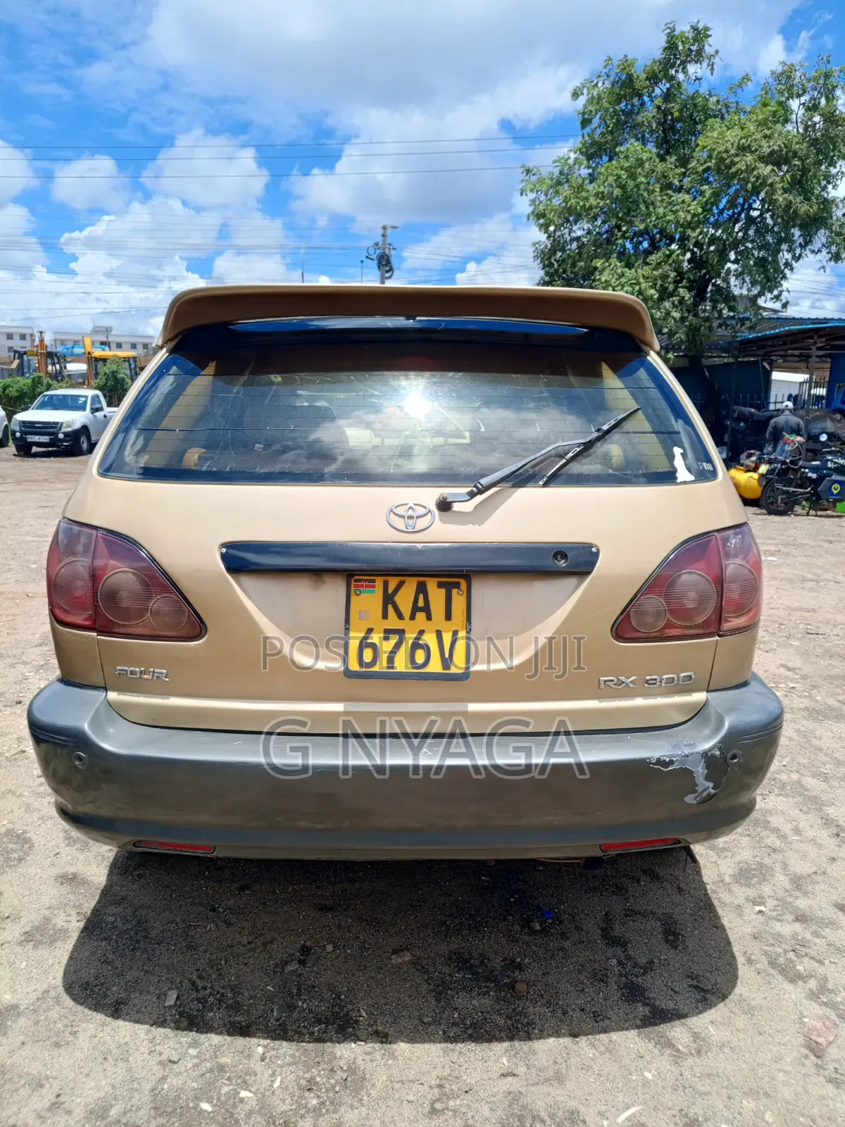 Toyota Harrier 2002 Beige