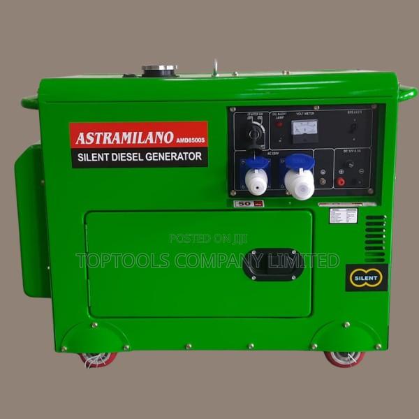 Amd8500s Astramilano Diesel Generator Closed Silent Type Rated Output