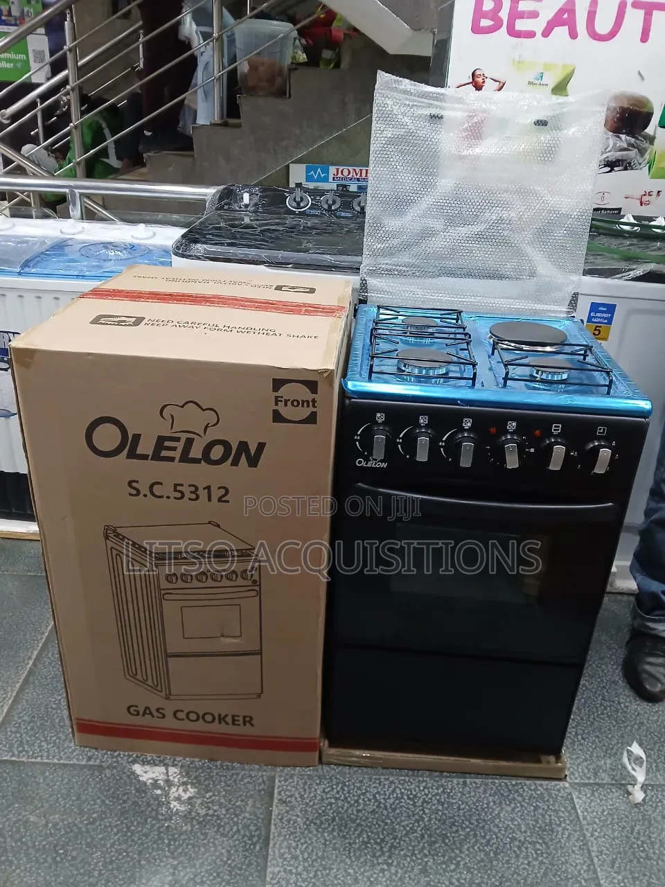 Olelon S.C.5312 Gas Cooker 50×55 3+1
