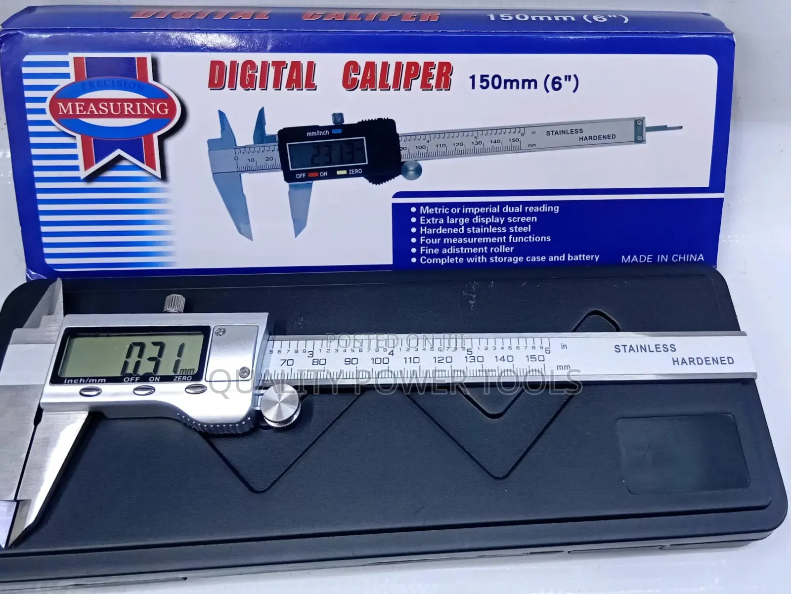 Vernier Caliper Electronic Digital LCD Display High Precision