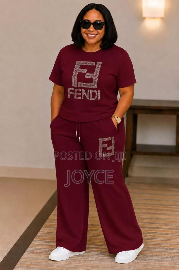 2 Pc Set Fendi Track Suit