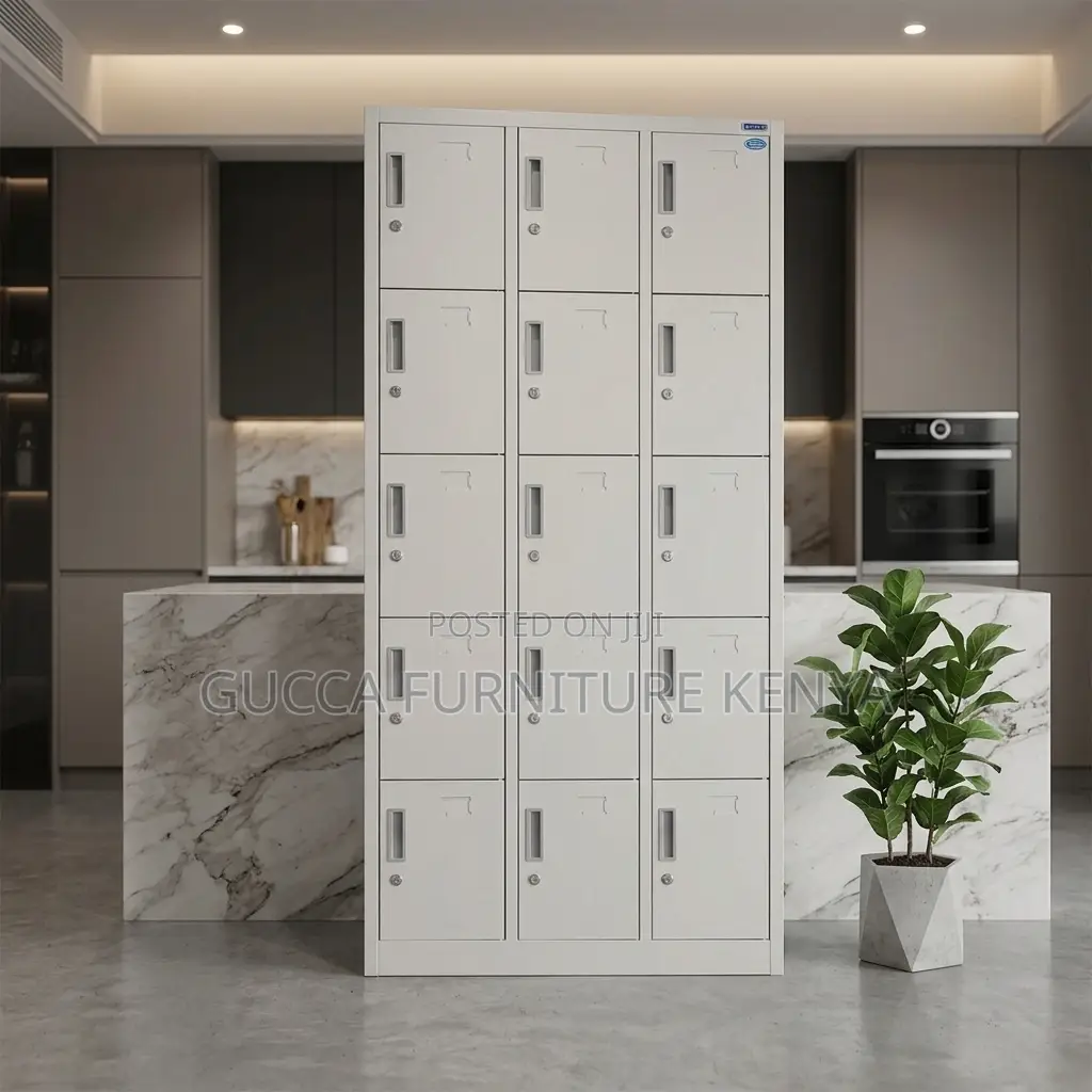 15 Locker Storage Cabinet Unit.