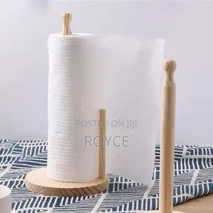 Wooden Kitchen Roll Holder
