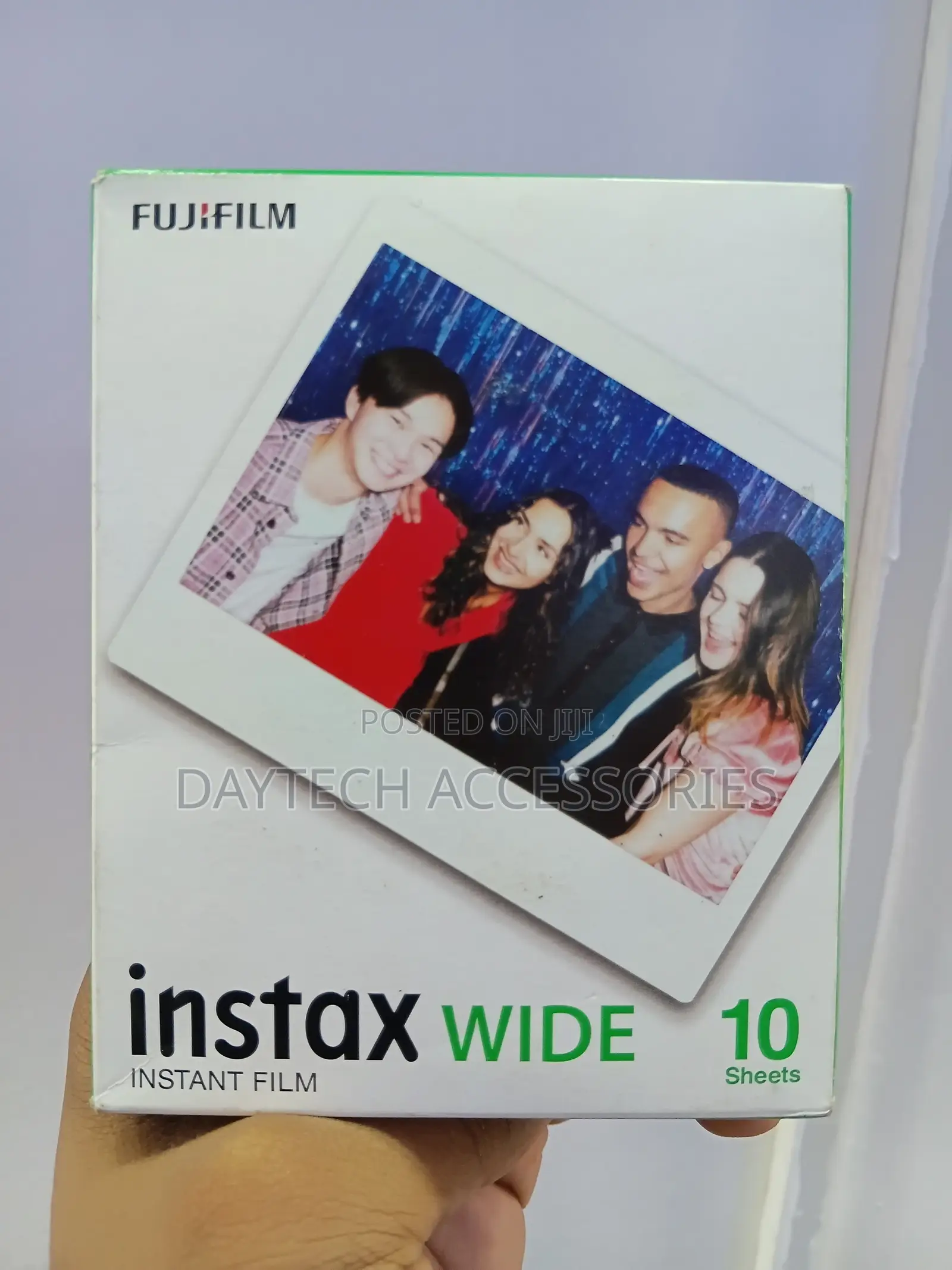 Fujifilm Instax Wide Black Instant Film (10 Exposures)