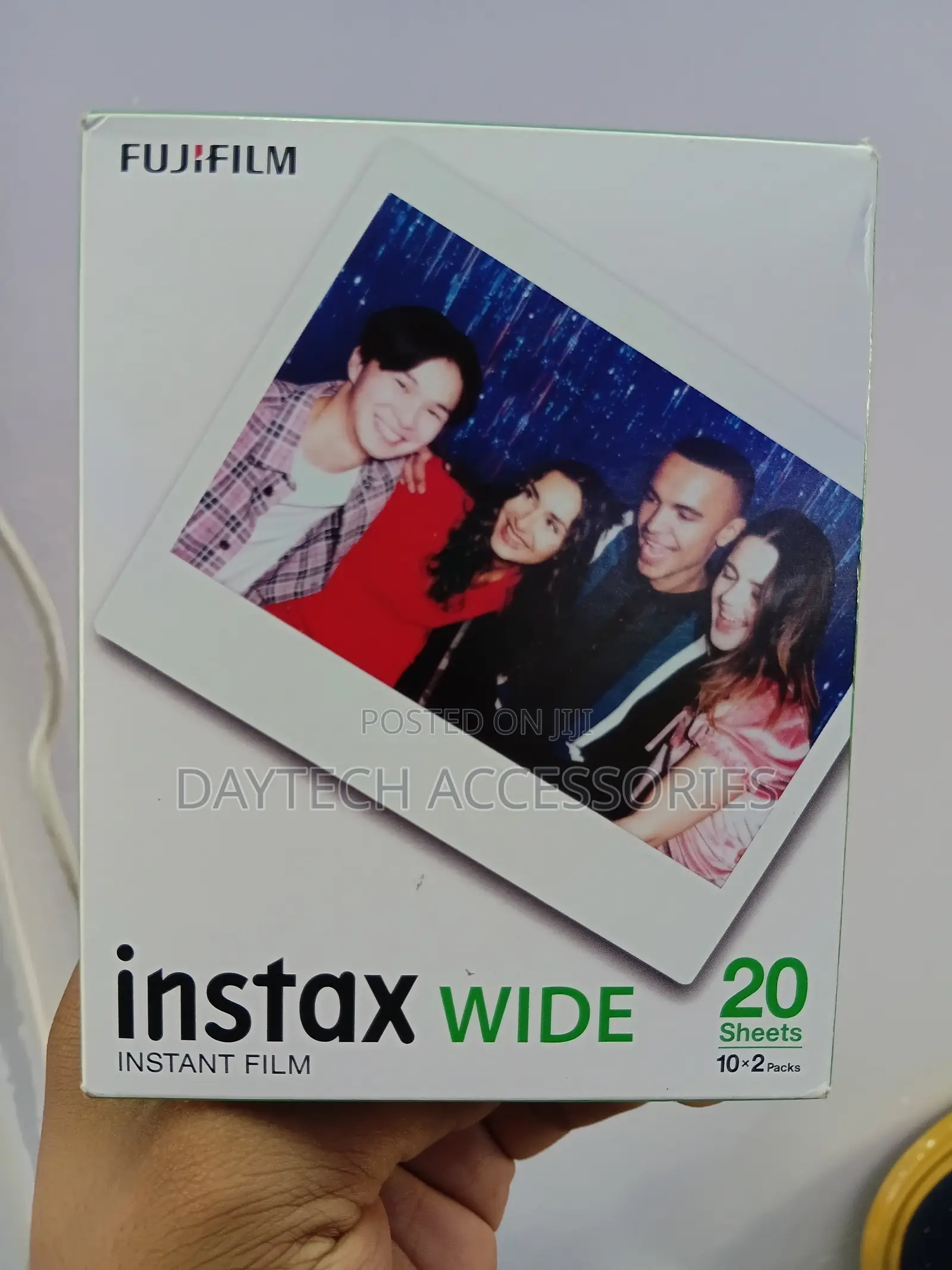 Fujifilm Instax Wide Instant Film 2-pack Featuring 20 Total Sheets.