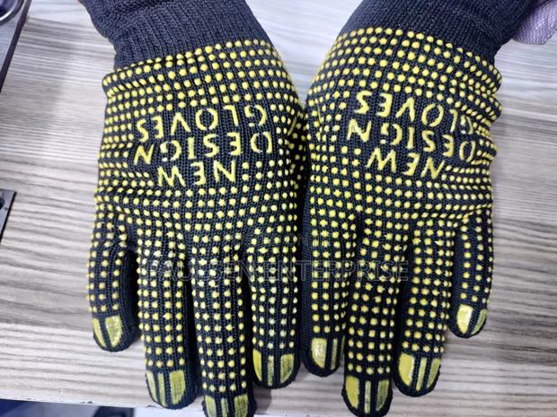 Polka Dotted Gloves/Pvc Dotted Gloves - thumbnail 2