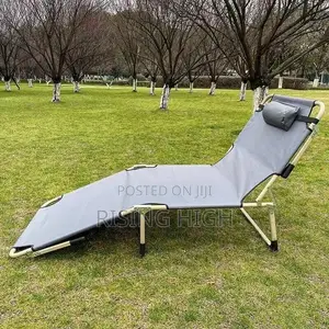 Foldable Camping Bed Recliner With Pillow