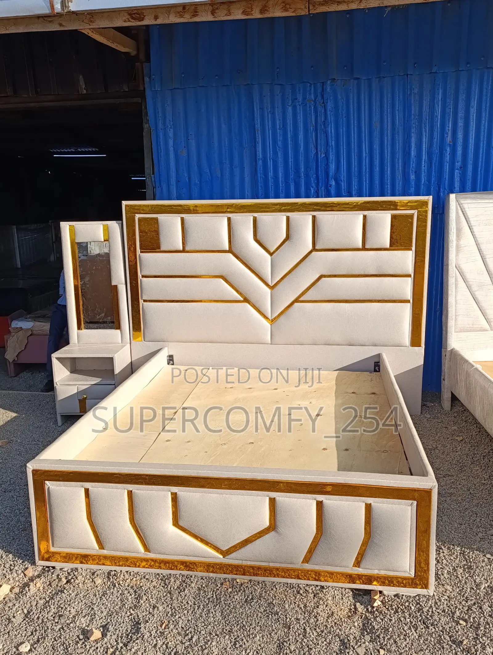 Extended Headboard Bed