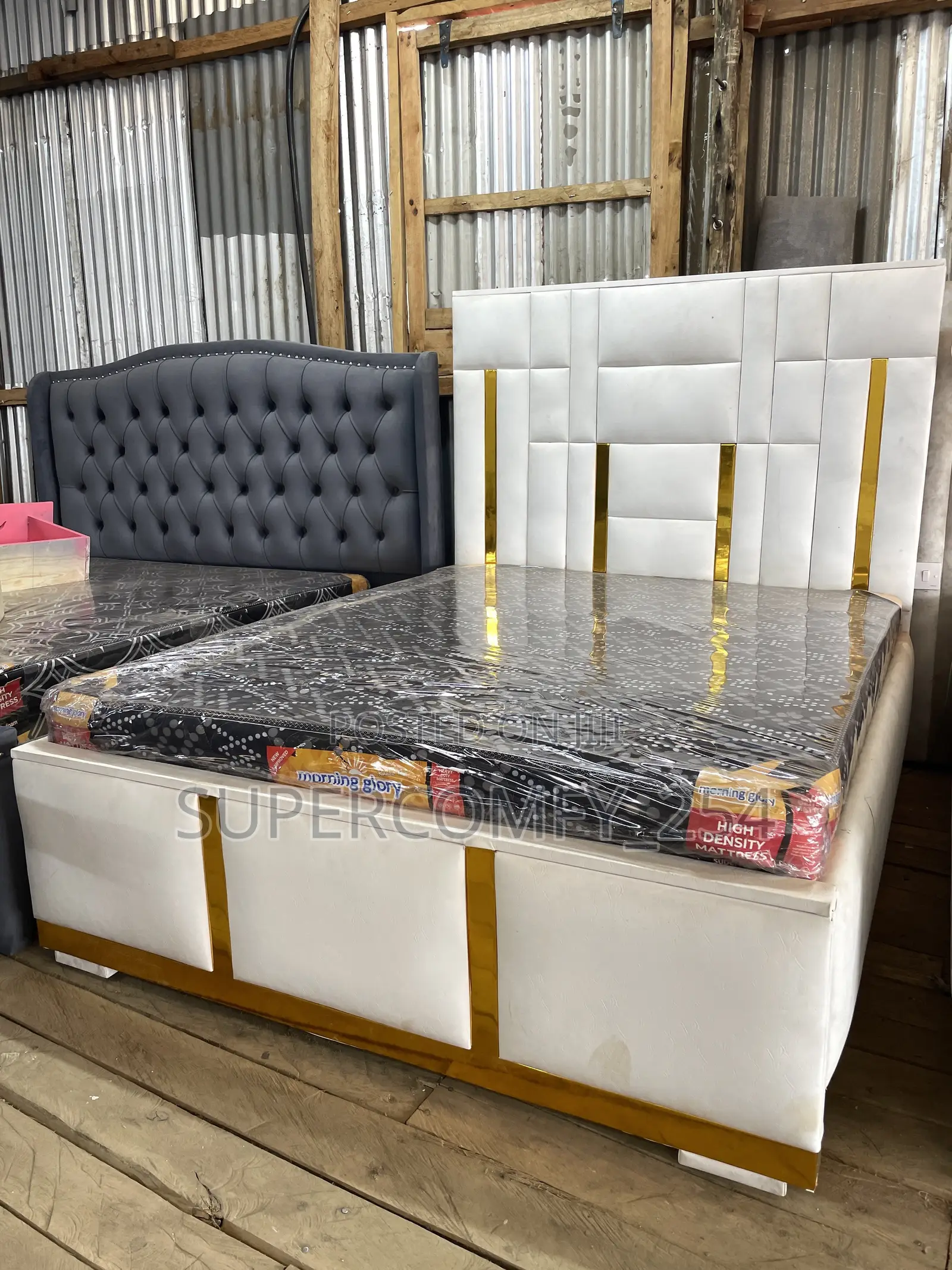 Extended Headboard Bed