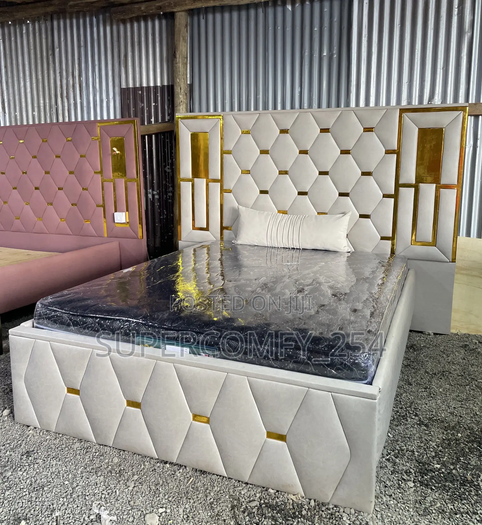 Extended Headboard Bed